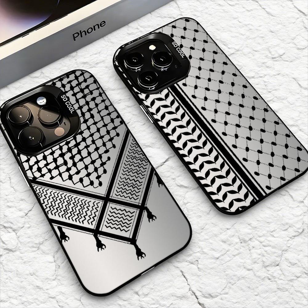Computer Case - ケフィエ・パレスチナ柄 iPhoneケース iPhone 17 16 15