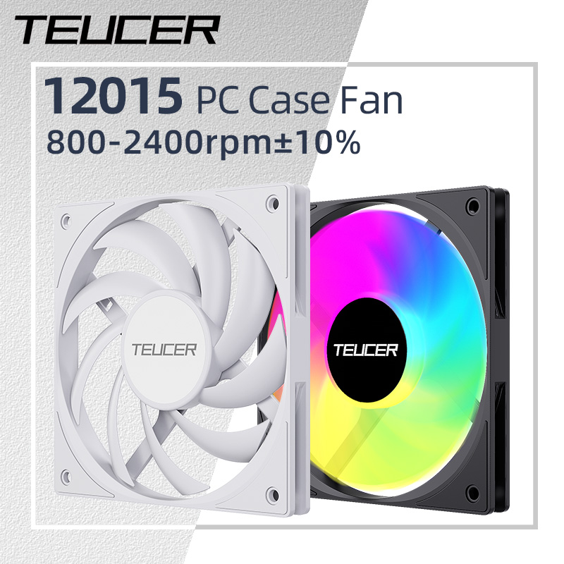 Pc Chassis - Teucer 120mm PC ケースファン FDB ベアリング