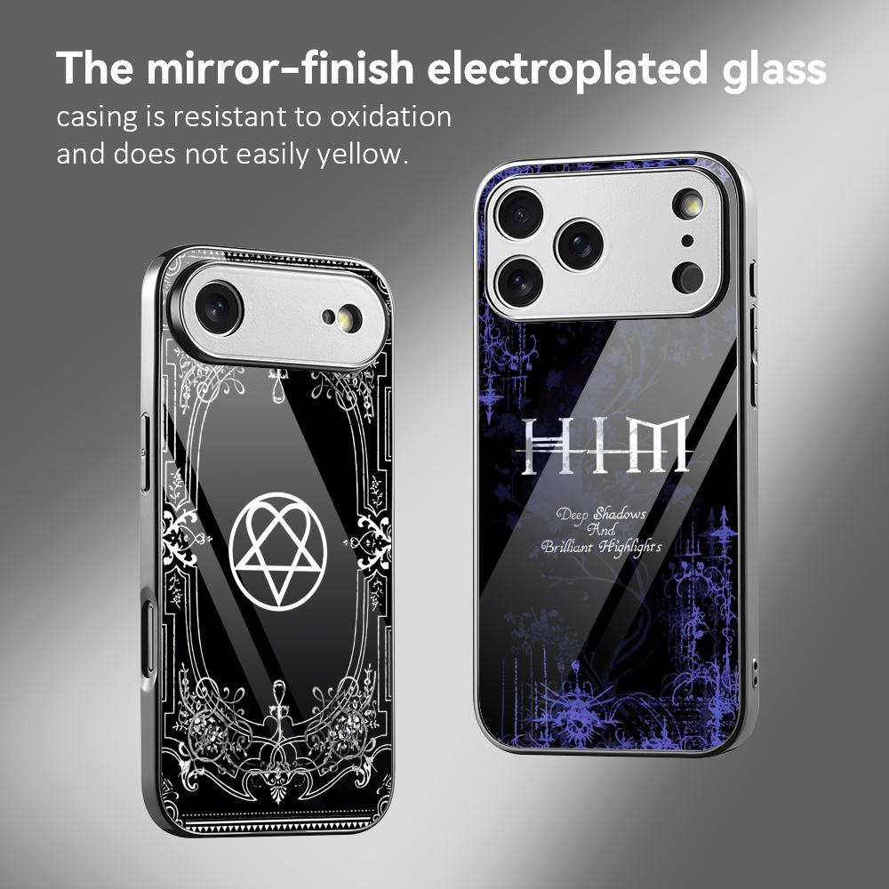 Computer Case - ROCKバンドH-HIM iPhoneケース iPhone 17 16 15