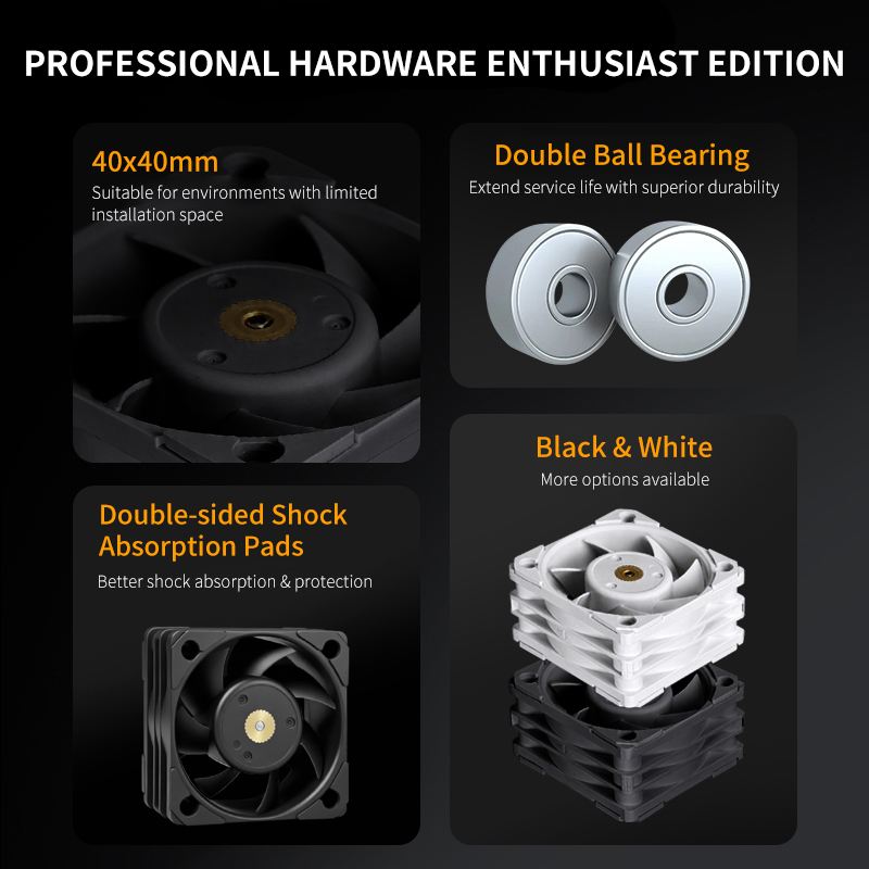 UPSIREN UL-4020 4cm冷却ファン/40x40 - Case Fan Controller のレビューと価格