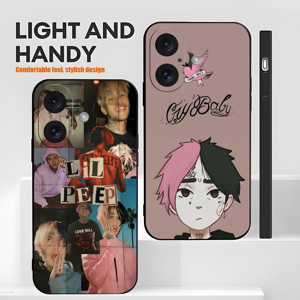 L-Lil Peep有名スター人気スマホケース iPhone - Mini Pc Case のレビューと価格