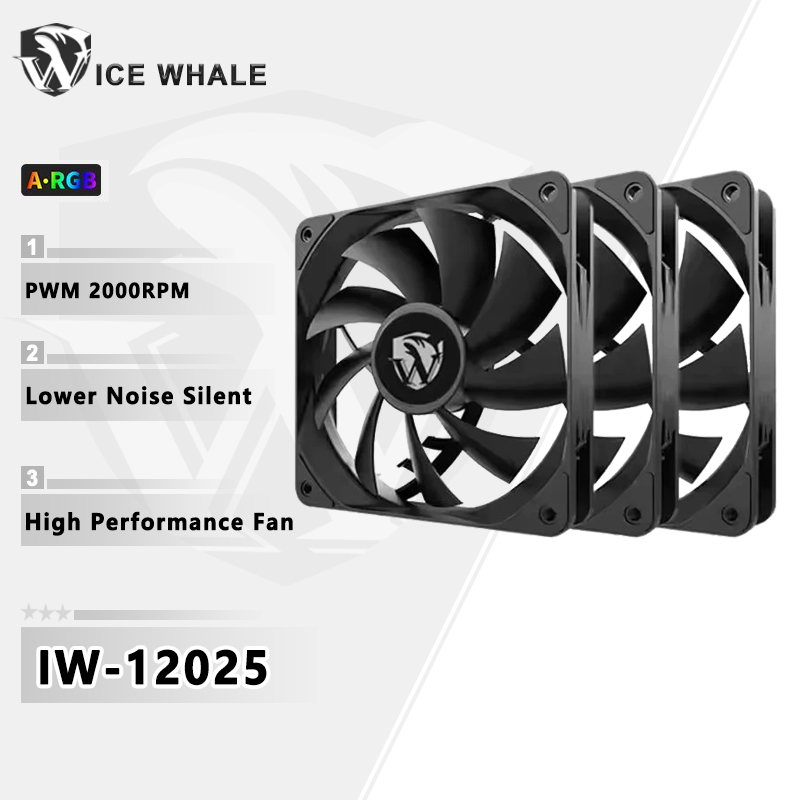 ICE Whale IW-12025 120mm冷却ファン  - Case Fan Controller のレビューと価格