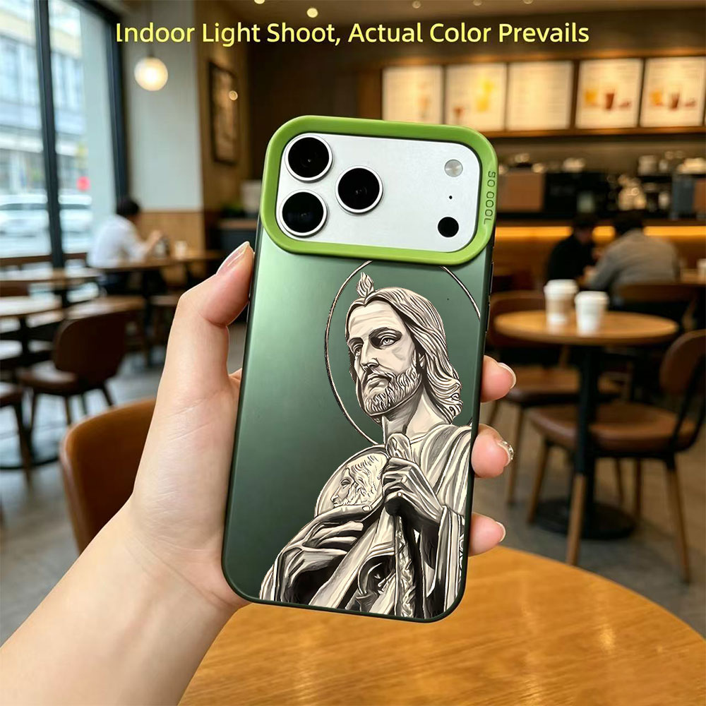 サン・ジュダス・タデオ柄デザインのiPhoneケース（iPh - Mini Pc Case のレビューと価格