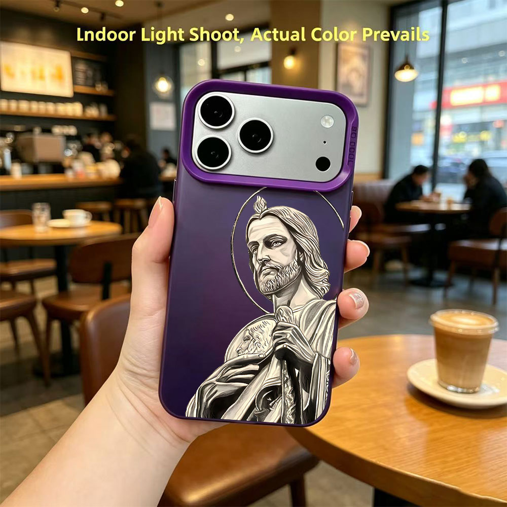 サン・ジュダス・タデオ柄デザインのiPhoneケース（iPh - Mini Pc Case のレビューと価格