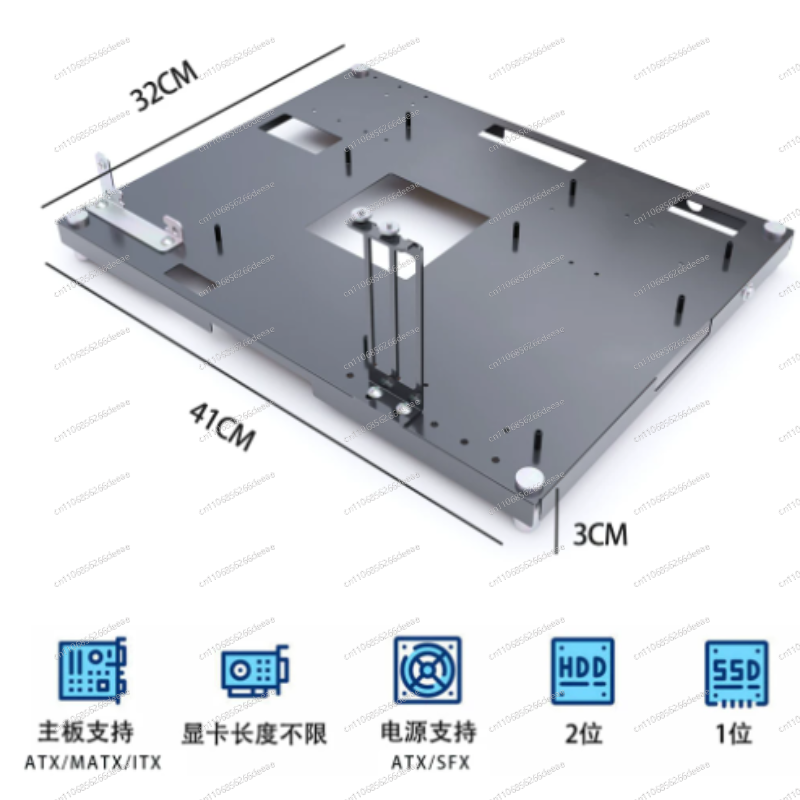 完全透明のオープンコンピューターケース、優れた放熱性、MAT - Atx Case のレビューと価格